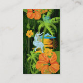 ハワイ旅行名刺 名刺 (裏面)