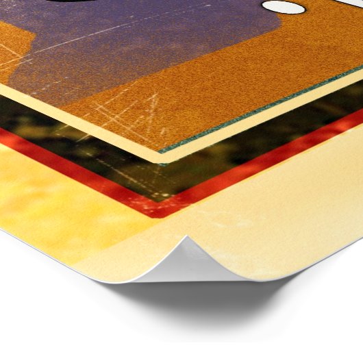 ハワイ旅行 ポスター (角)