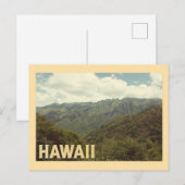 ハワイ旅行 ヴィンテージ ポストカード (正面/裏面)