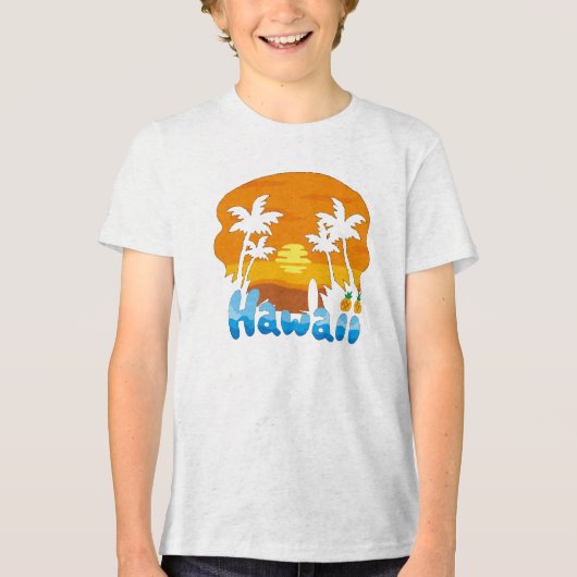 ハワイ旅行Tシャツ トライブレンドＴシャツ (正面)