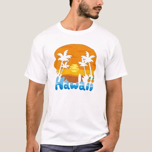 ハワイ旅行Tシャツ Tシャツ (正面)