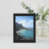 ハワイ日付のポストカ結婚ードを保存 案内ポストカード (スタンド正面)