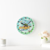 ハワイ時計 ラウンド壁時計 (ホーム)