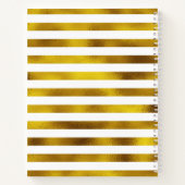 ハワイ本海タートルオンビーチタイムスクリプト金ゴールド ノートブック (裏面)