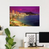 ハワイ海岸 ポスター (ホームオフィス)