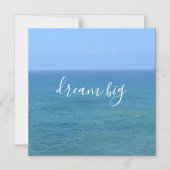 ハワイ海 マグネット招待状 (正面)