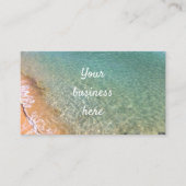 ハワイ海  名刺 (正面)