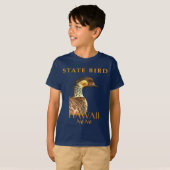 ハワイ準州の鳥 ハワイガン Tシャツ (正面フル)
