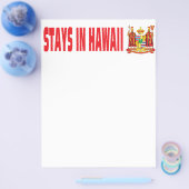 ハワイ滞在 チラシ (シングル)