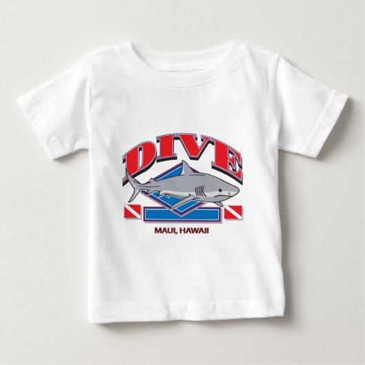 ハワイ潜航 ベビーTシャツ (正面)
