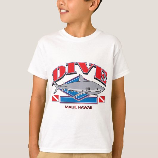 ハワイ潜航 Tシャツ (正面)