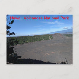 ハワイ火山キラウエアイキ ポストカード