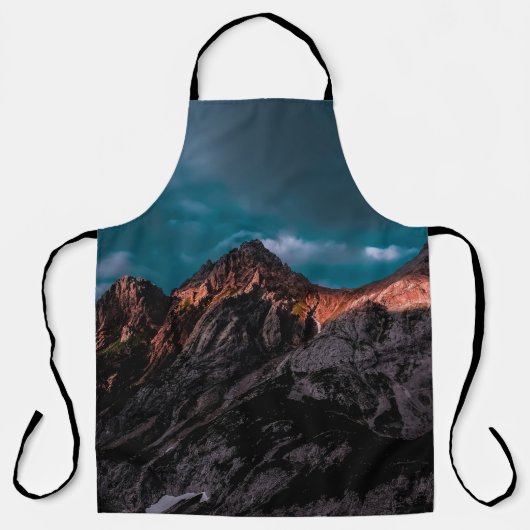 ハワイ火山デジタル壁紙 エプロン (正面)