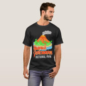 ハワイ火山ナショナルパークギフト火山学T- Tシャツ (正面フル)