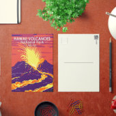 ハワイ火山ナショナルパークヴィンテージはがき ポストカード