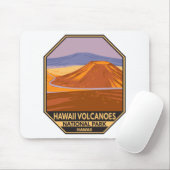 ハワイ火山国立公園マウナケアヴィンテージ マウスパッド (マウス)