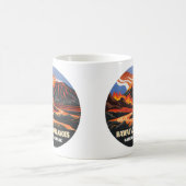 ハワイ火山国立公園マウナロアヴィンテージ コーヒーマグカップ (中央)