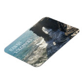 ハワイ火山国立公園マグネット マグネット (左側)