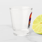 ハワイ火山国立公園ヴィンテージ ショットグラス (左)