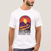 ハワイ火山国立公園ヴィンテージTシャツ Tシャツ (正面)