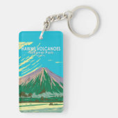 ハワイ火山国立公園両面 キーホルダー (裏面)