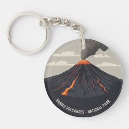ハワイ火山国立公園噴火 キーホルダー