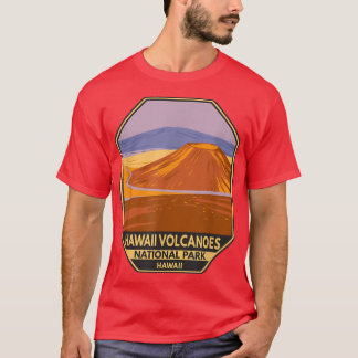 ハワイ火山国立公園火山ヴィンテージ Tシャツ