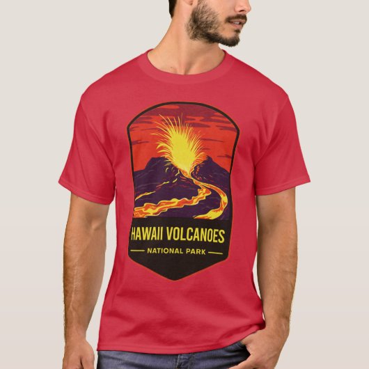 ハワイ火山国立公園1 Tシャツ (正面)