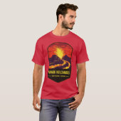 ハワイ火山国立公園1 Tシャツ (正面フル)