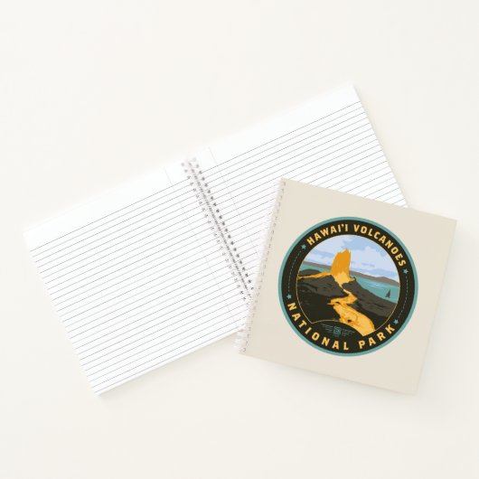 ハワイ火山国立公園 ノートブック (内部)