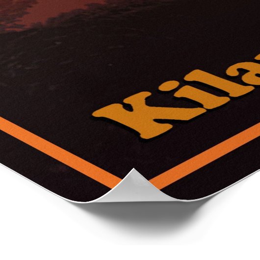 ハワイ火山国立公園 ポスター (角)