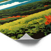 ハワイ火山国立公園 ポスター (角)