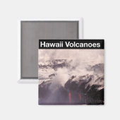 ハワイ火山国立公園 マグネット (正面/裏面)