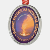 ハワイ火山国立公園 メタルオーナメント (左)