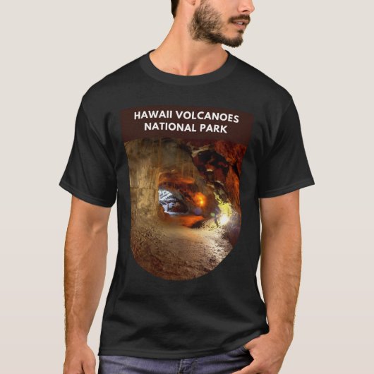 ハワイ火山国立公園 Tシャツ (正面)