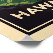 ハワイ火山国立公園V02 ポスター (角)