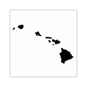 ハワイ無地のラバーアートスタンプ ラバースタンプ (インプリント)