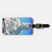 ハワイ熱帯仏フォトエクセアル引用文スクリプト ラゲッジタグ (正面横)