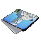 ハワイ熱帯仏フォトエクセアル引用文スクリプト ラップトップスリーブ (正面下部)