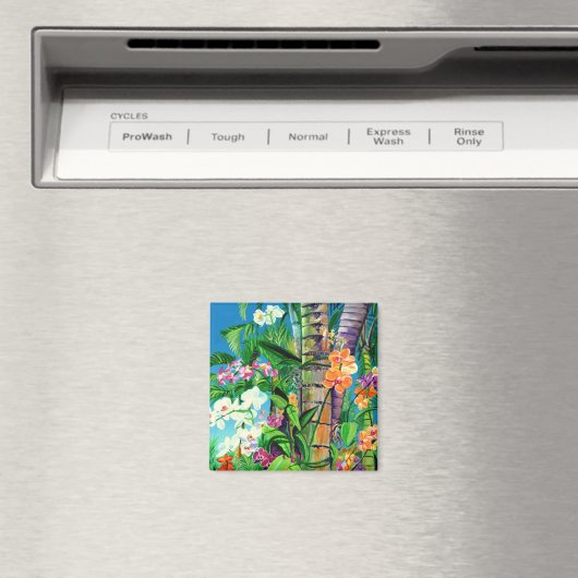 ハワイ熱帯蘭のマグネット マグネット (インサイチュ (食洗機))