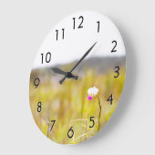 ハワイ熱帯蘭火山国立公園 ラウンド壁時計 (傾斜)