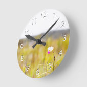 ハワイ熱帯蘭火山国立公園 ラウンド壁時計 (傾斜)