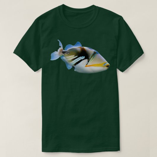 ハワイ産の熱帯魚 Tシャツ (デザイン正面)