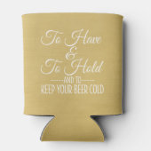 ハワイ結婚の地図とビールの冷保冷冷 缶クーラー (裏面)