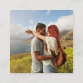 ハワイ結婚パスポートQR エンクロージャーカード (裏面)