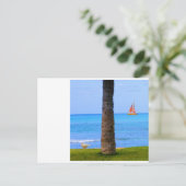 ハワイ自然 ポストカード (スタンド正面)