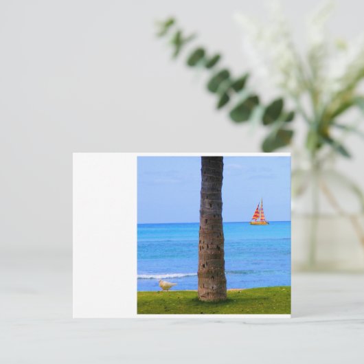 ハワイ自然 ポストカード (スタンド正面)