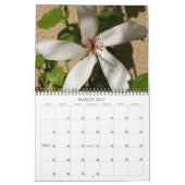 ハワイ色2012年 カレンダー (3月 2027)