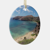 ハワイ花馬湾オアフ セラミックオーナメント (右)