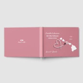 ハワイ行き先ウェディングゲストブック ゲストブック (全面)